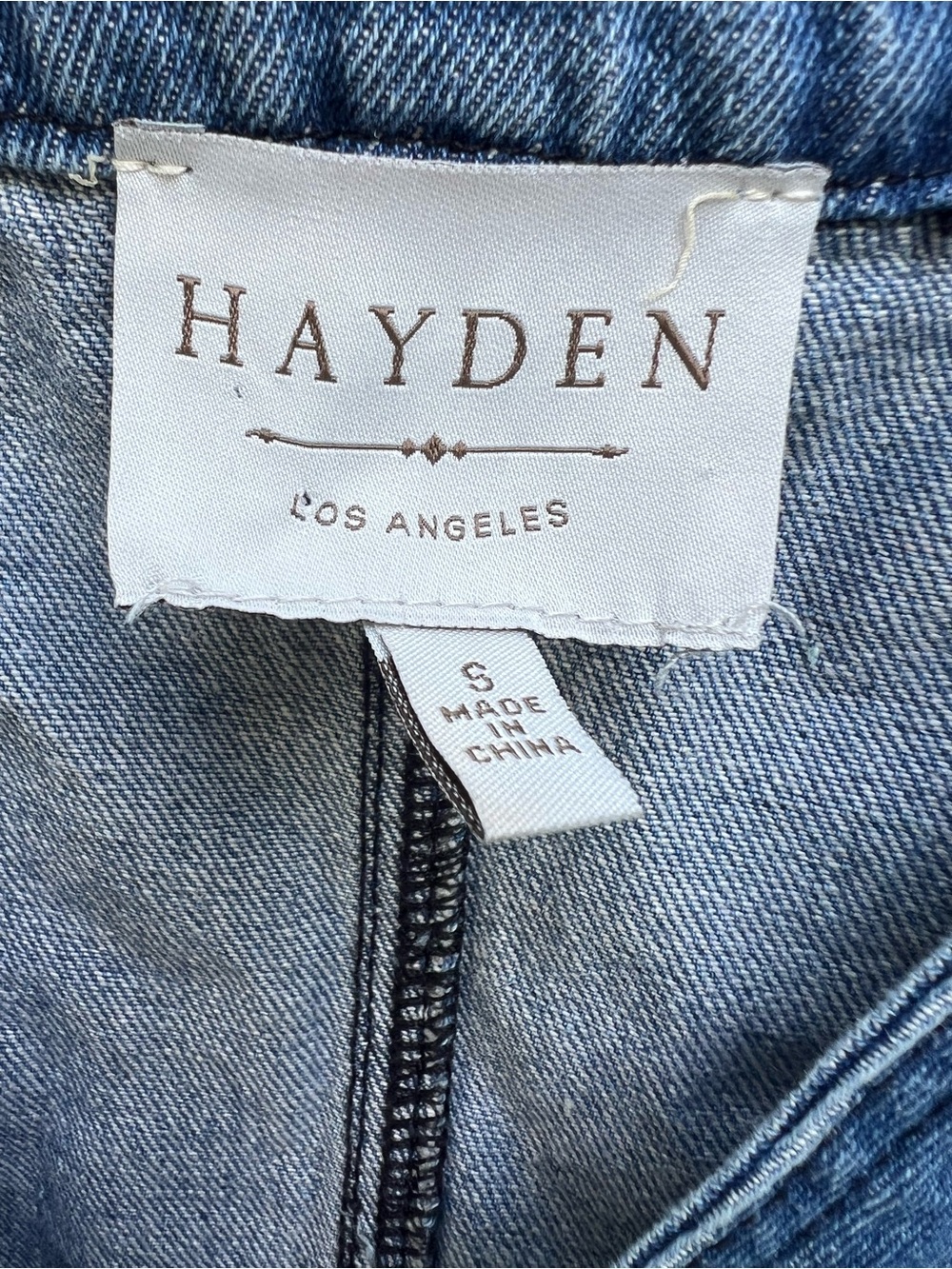 HAYDEN Denim Reversible Overall 90s Y2K Dress Women’s Small - Picture 4 of 9
